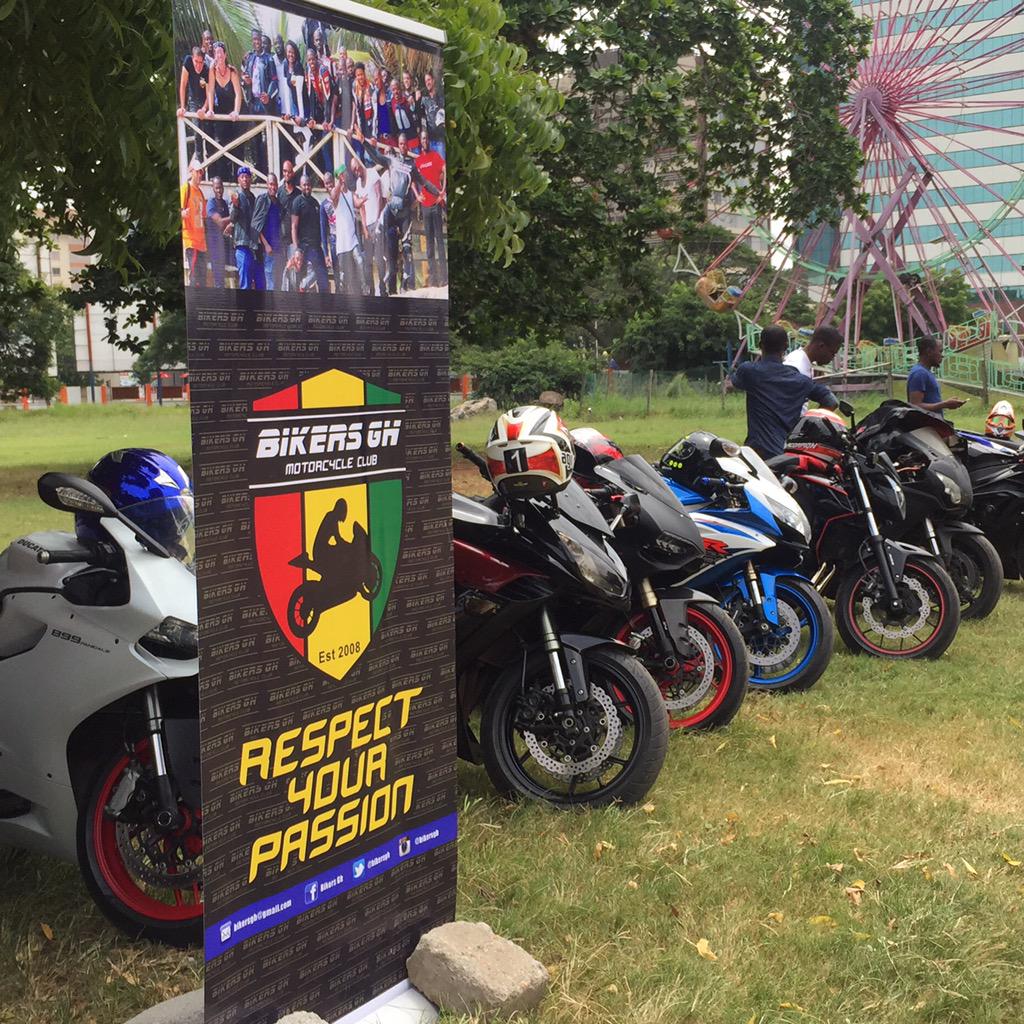 EddiePoku's tweet photo. It's on! #KenkeyForTheNeedy @bikersgh http://t.co/QU2ypT87Ba