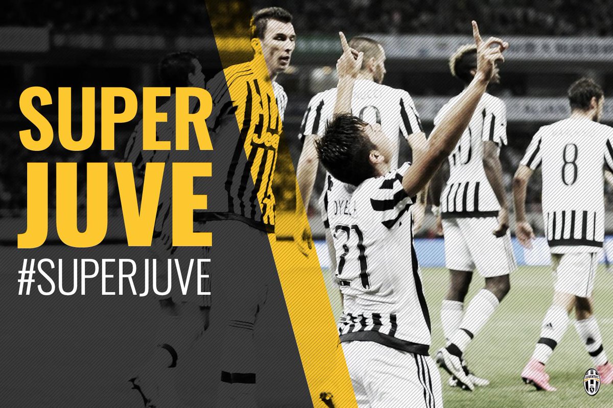 juventusfc's tweet photo. Così festeggia 💎.
#SuperJuve #SupercoppaTIM http://t.co/FPyfp7lIO1