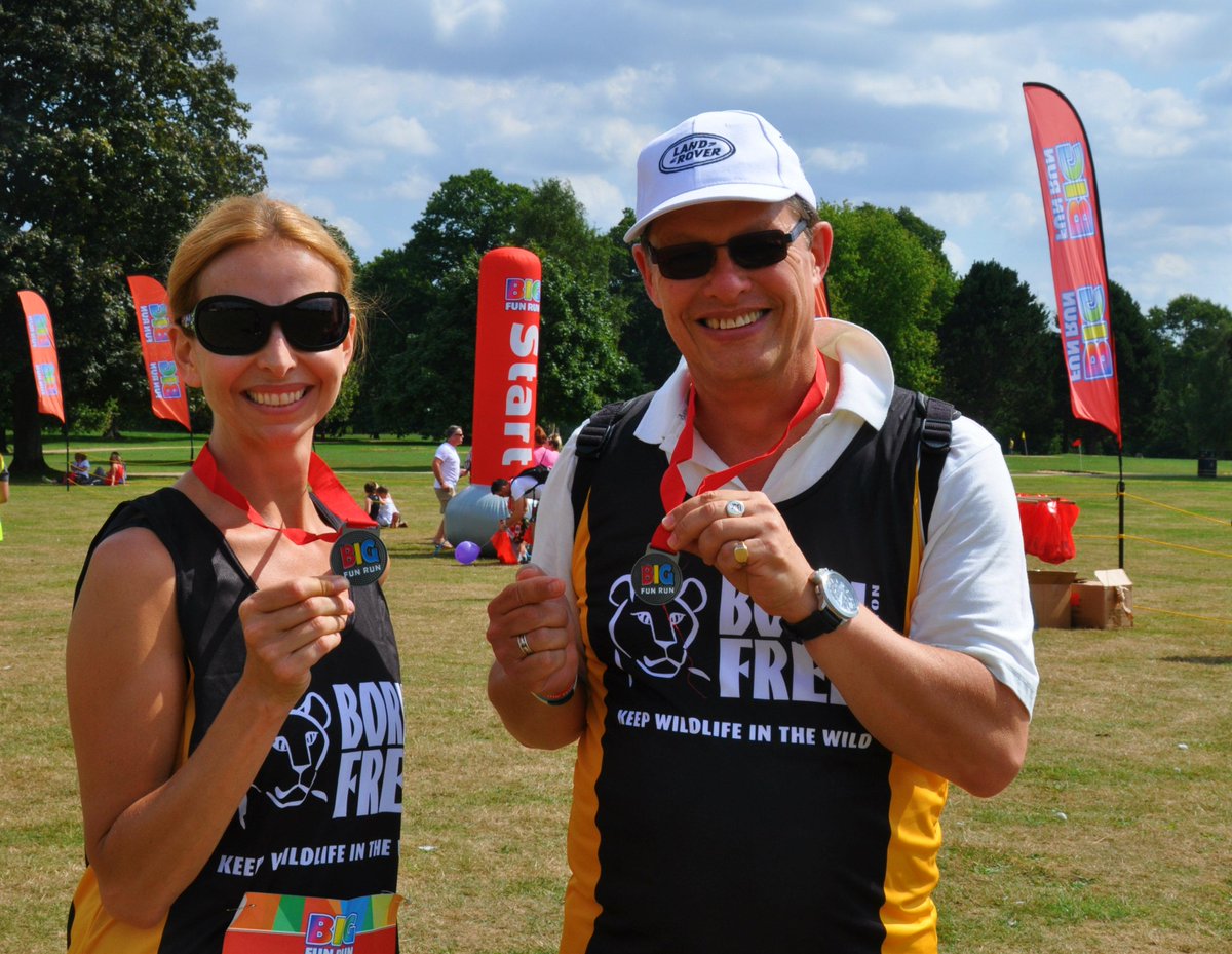 AnnekaSvenska's tweet photo. YES @willtravers & I did #THEBIGFUNRUN & made £2,500 for #BORNFREEFOUNDATION - MONEY FOR #ELEPHANTS & #LIONS #Cecil http://t.co/uY8xEJEtxu