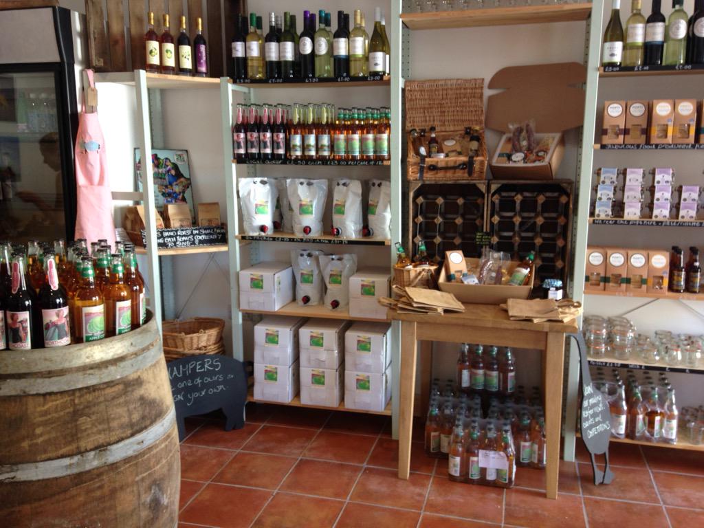 The cider barn &amp; deli is now open; fab artisan produce from @cornisharcuteri <a href="/poptibude/">POPTI</a> <a href="/northcoastcider/">Northcoast Cider</a> <a href="/ncwine1/">North Coast Wine Warehouse and Lounge</a>