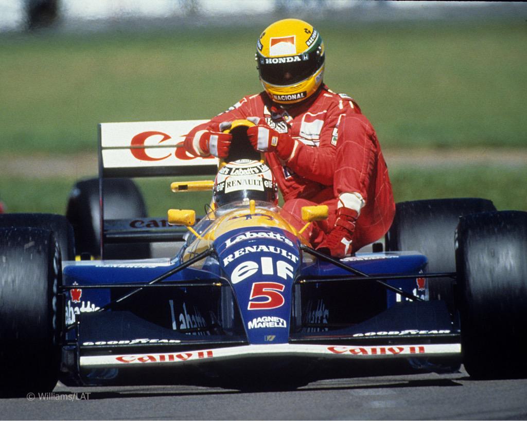 Born 1953: The 1992 World Champion Nigel Mansell, happy birthday! 