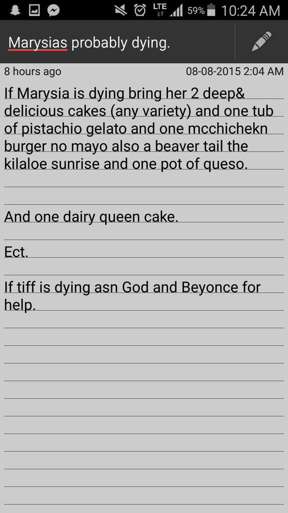 tiffydev11's tweet photo. #NotesFromLastNight @Rokima 😂😂 http://t.co/dGL8mM0CA4