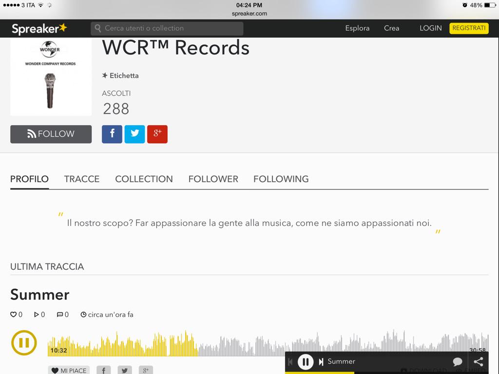 WCRBSS's tweet photo. #summer #diretta http://t.co/vAiinNLENT (http://t.co/hDjQ1tW2Yl) Ascoltateciiii :) http://t.co/85gOVw1nwG
