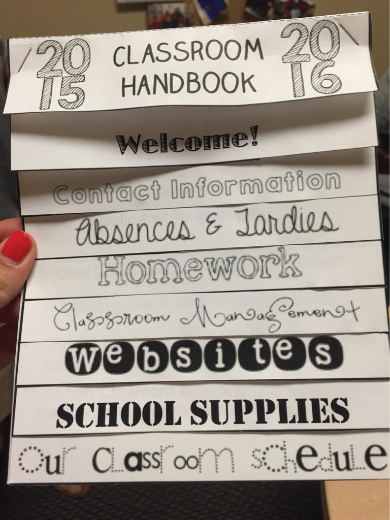 Steph_Colwell's tweet photo. Shout out to our Life Skills teacher and the hard work she put into her Orientation packet for this morning! #LSPRIDE http://t.co/6I978cwJJM