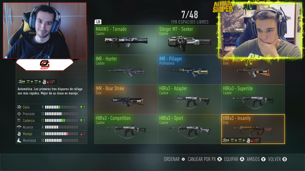 Alphasniper97's tweet photo. HOY a las 19:00 NUEVO VÍDEO en este caso APOSTANDO MI INSANITY (╥︣﹏᷅╥)
RT ---> Alpha la BORRA
FAV ---> Black la BORRA http://t.co/gvHFBPif9B