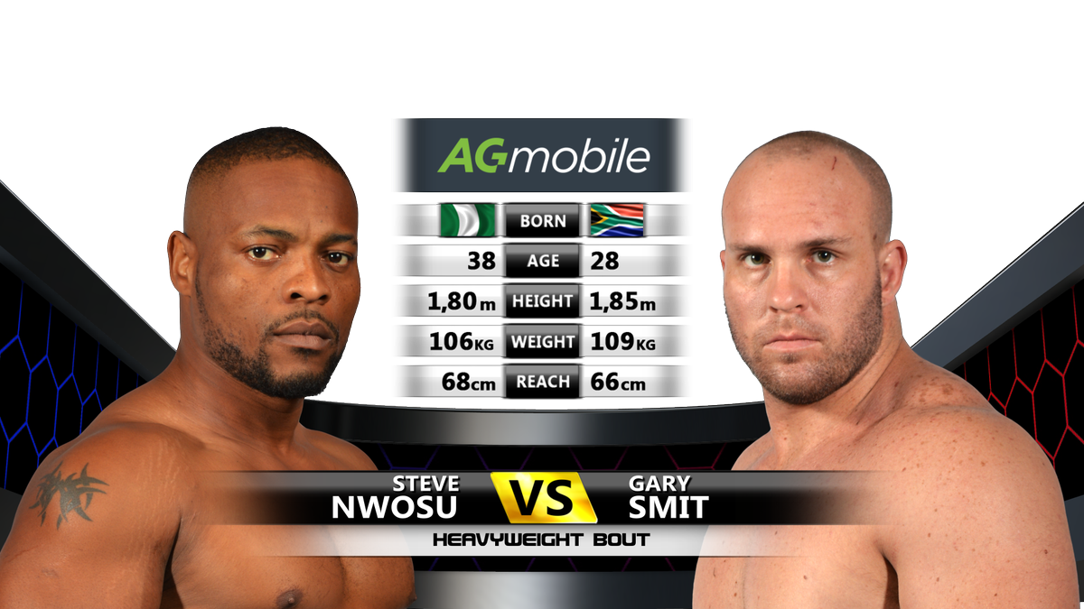 EFCworldwide's tweet photo. Fight 1: Steve Nwosu vs. Gary Smit #EFC42 http://t.co/s6zzVkHM2h