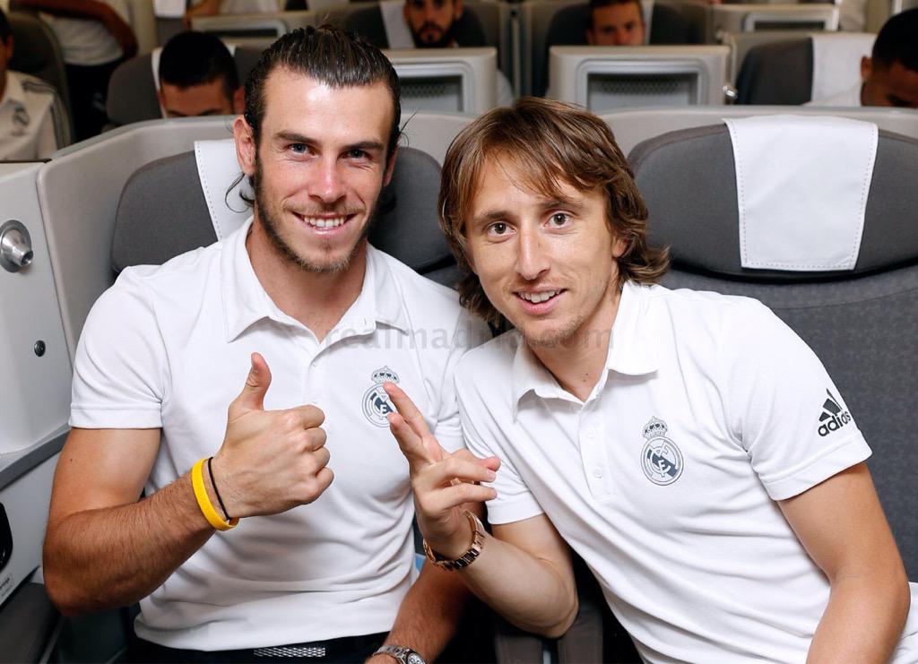 CR7_Fans_1's tweet photo. Oslo | Bale and Modric http://t.co/z0nto1eCZ6