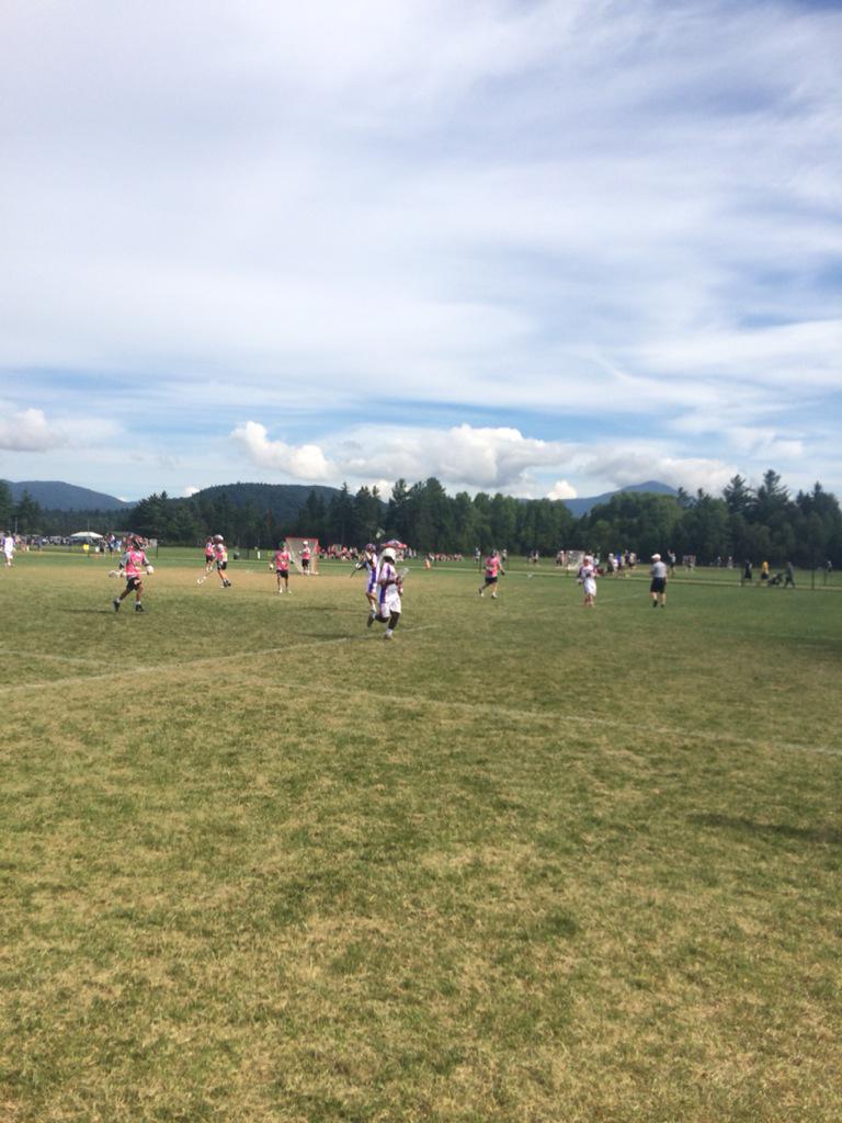 SectorSPDRsLAX's tweet photo. Game 2 this morning vs Team Steak @lakeplacidlax #lp26 http://t.co/TIc5AMKlIl