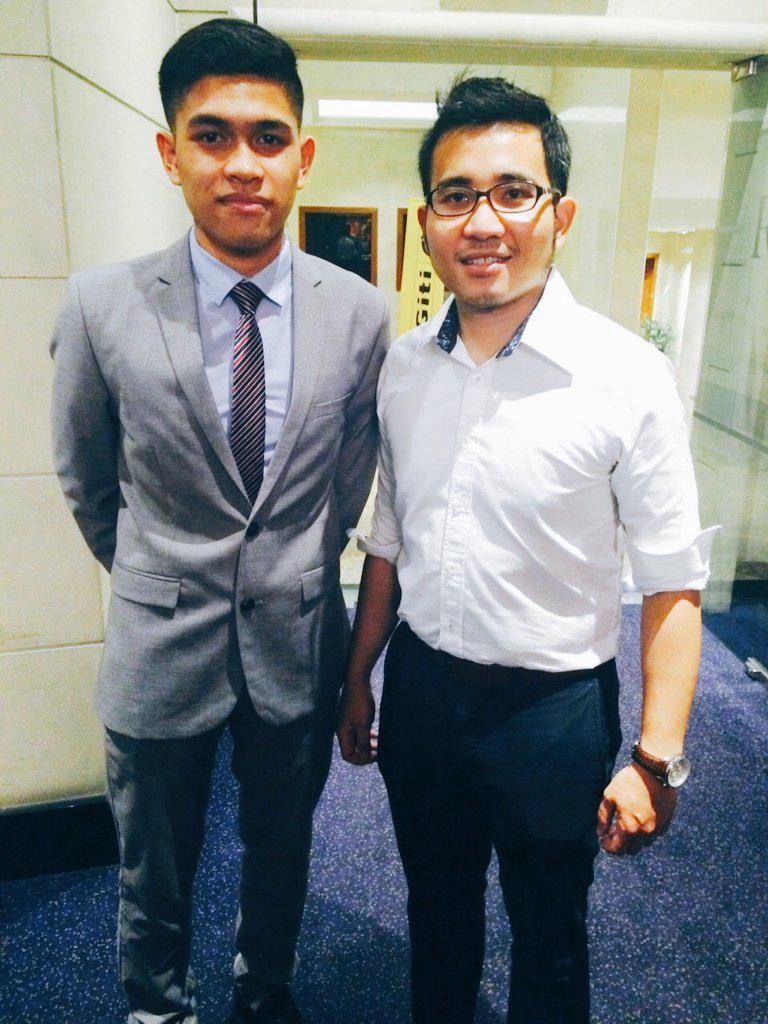 SyahmiRafsan's tweet image. With @ShahrilHamdan, one of the speakers for the debate on &quot;Is The Malaysian Economy In The Right Path?&quot; #msls2015