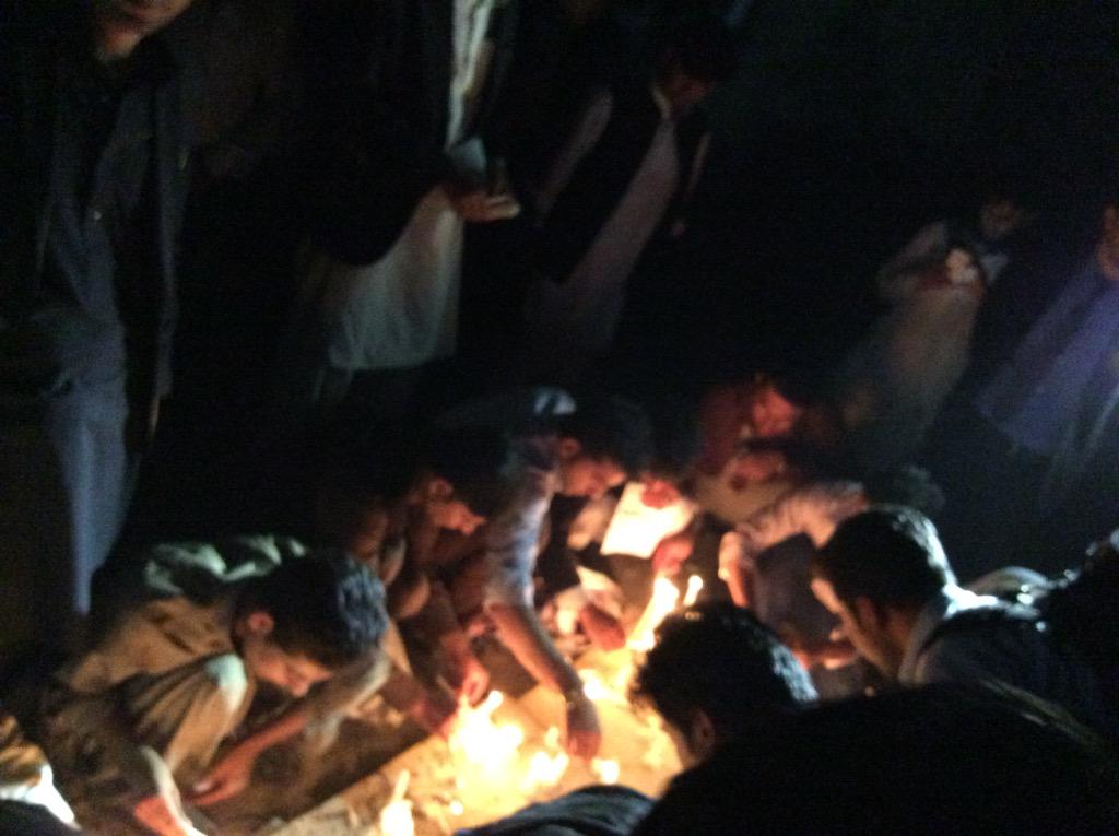 h_sami's tweet photo. @MaroWardak @HTasalla @NangyalComrade @OmaidSharifi @Sultanasana1 candle light vigil #KabulAttack. http://t.co/tfNLvYM5xv