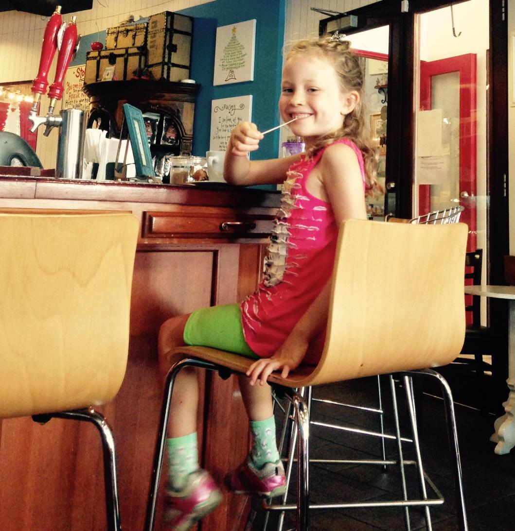 Princess at Poets Cafe Old San Juan
