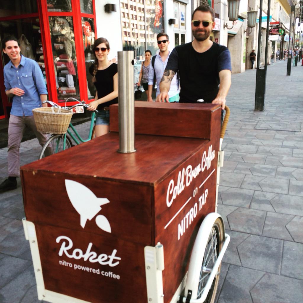 He likes what he roasted coffee for!  <a href="/Koppi_roasters/">Koppi</a>