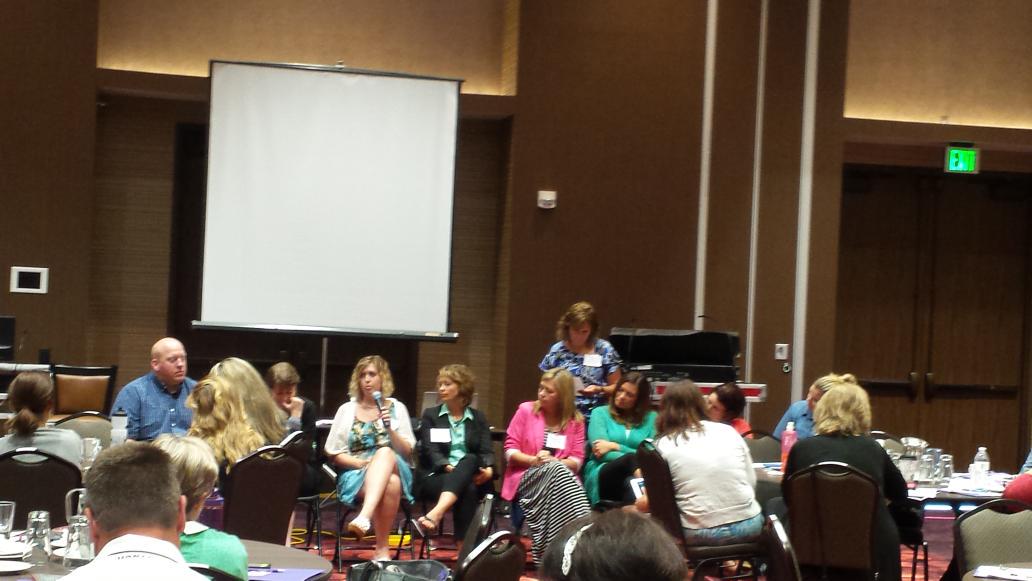 14TrueNorth's tweet photo. Panel of teacher leaders answering questions. We are better together! #2015TLC http://t.co/zReMktUseV