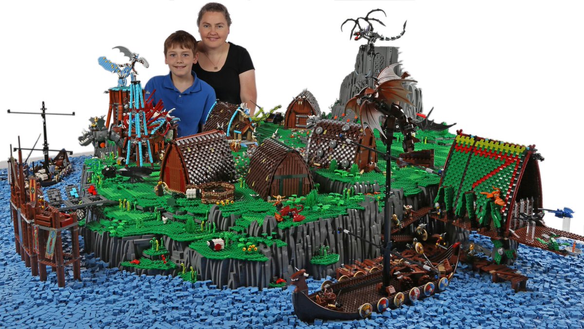 Bricks by the Bay on Twitter: "See the Isle of Berk fr How to Train Your  Dragon made out of #LEGO bricks at our Public Expo tomorrow 10-4 #BBTB2015  http://t.co/F6V9aRh4zf" / Twitter