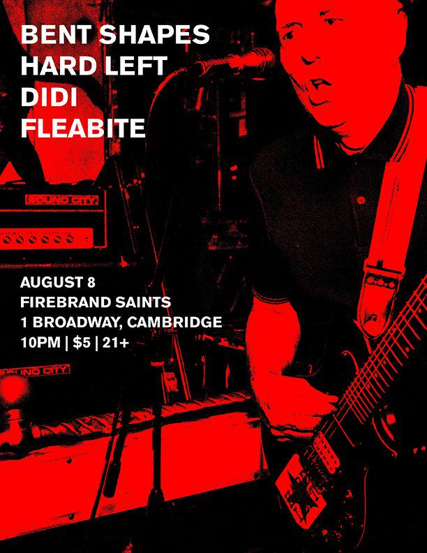 bentshapes's tweet photo. TONIGHT at @FirebrandSaints we play w/ #FLEABITE, #DIDI (OH), &amp; @HardLeft77 (CA) at 10pm for $5 (21+). BE THERE. http://t.co/Udz3IPiI0j