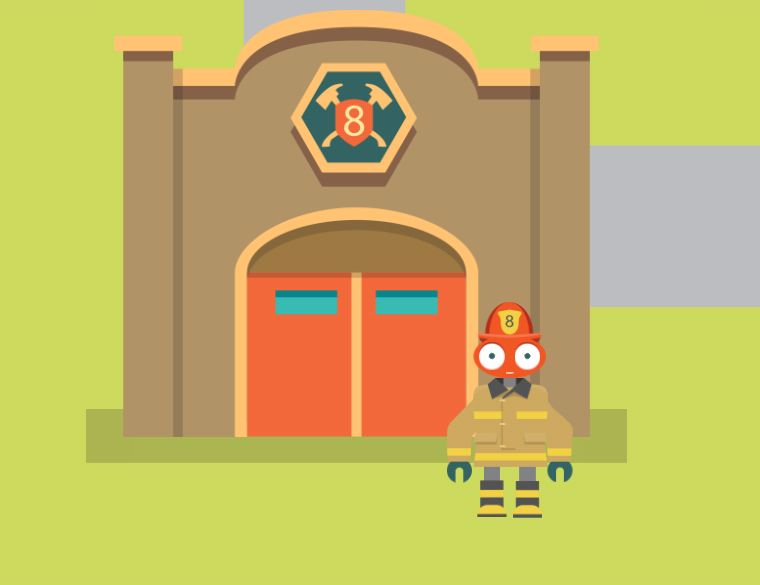 RonnieTheRobot's tweet photo. Want a nice looking fire proof jacket? Try the fire station. http://t.co/Cs9GT1LiIS