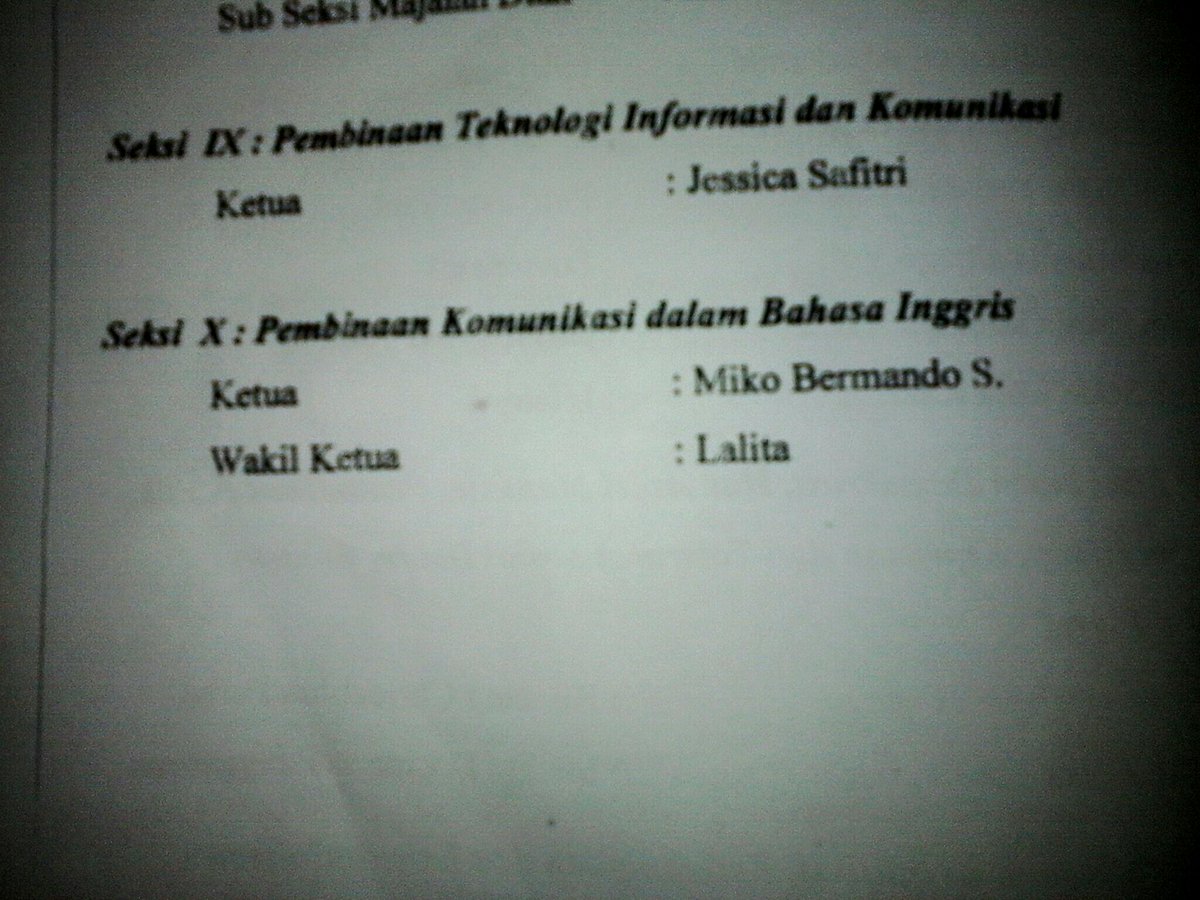Dan. Yg terakhir jreng jreng... sekbid 9 dan 10. <a href="/jessica70000721/">Jessica safitri</a> <a href="/xlalita/">🍟</a> dan Miko BS.