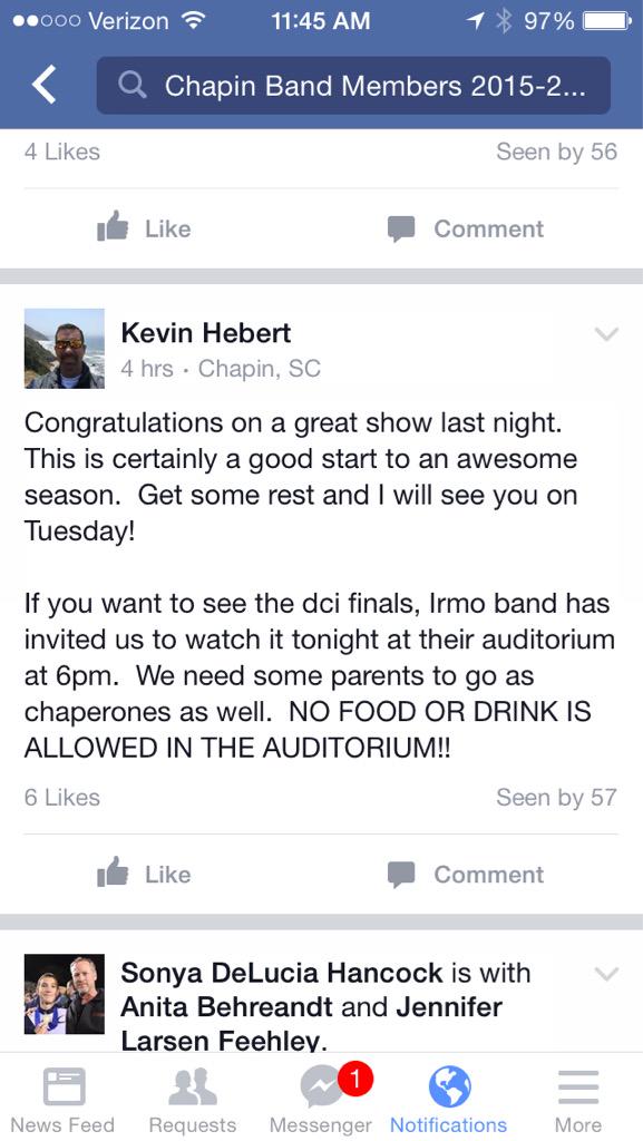 Chapin_Bands's tweet photo. If you didn't already see this...everyone feel free to come tonight! http://t.co/ZorwrdHfOE