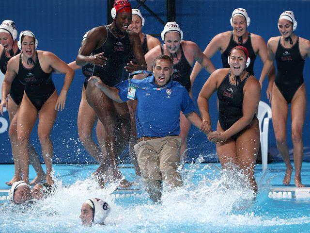 Congrats to the USA Women and my bro Adam <a href="/WaterPoloCoachK/">Adam Krikorian</a> on winning World Championships!   usatoday.com/story/sports/o…