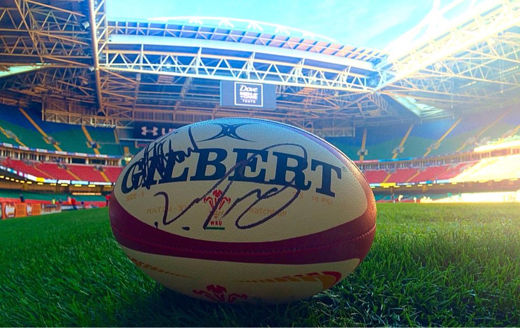 Following #WALvIRE, RT &amp; follow @DoveMen to win today's match ball signed by the two captains! #scrumtogether
