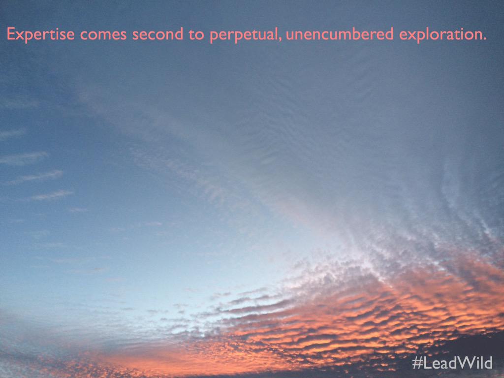 ecsaibel's tweet image. 7 words can create a mindset. An image can shift our perspective. @PrincipalDurham #SacNewTech #satchatwc #leadwild