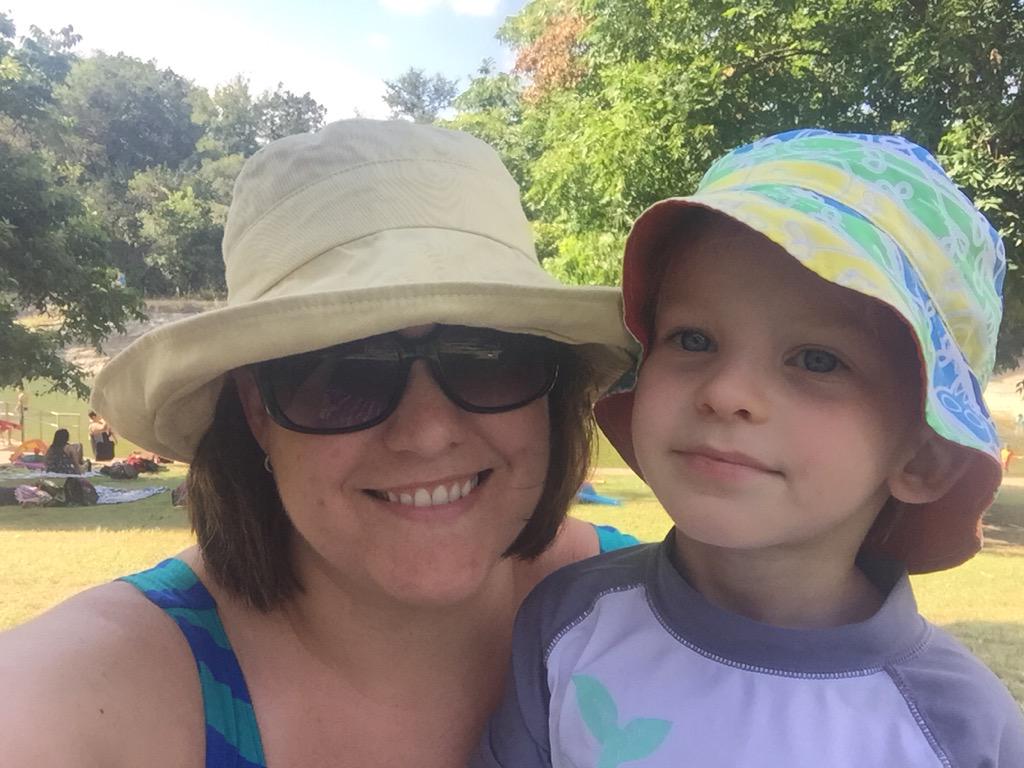 kchelmick's tweet image. We ❤️ Barton Springs! #AustinWeekend