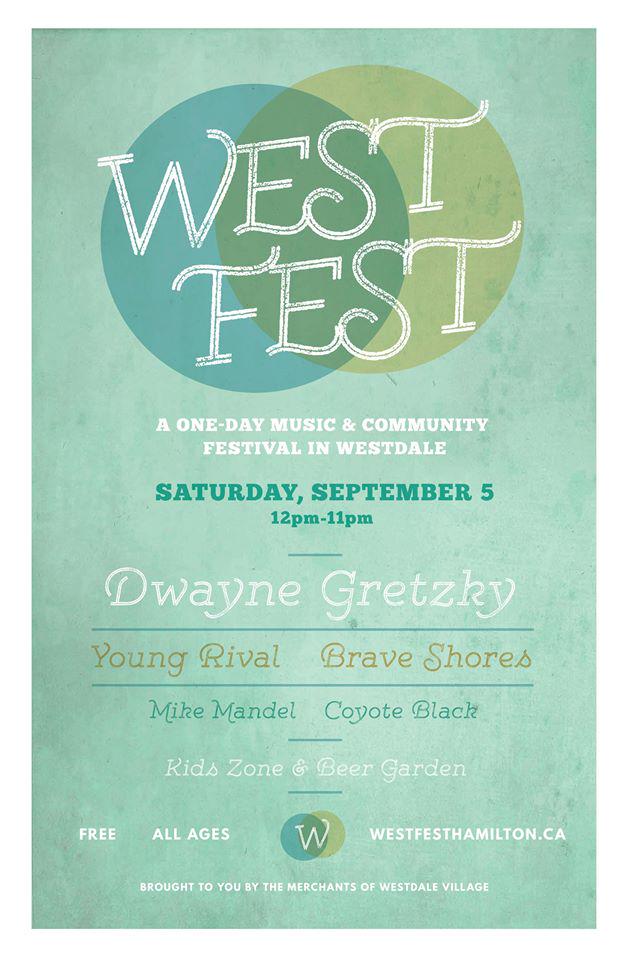 West Fest in <a href="/VillageWestdale/">Westdale Village</a> on Saturday, September 5th!! <a href="/YoungLionsClub/">Young Lions</a> <a href="/BraveShores/">Brave Shores</a> <a href="/youngrival/">YOUNG RIVAL</a> #HamOnt #westdale