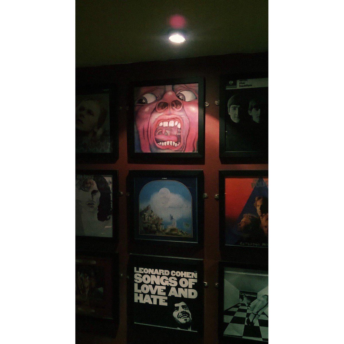 WhiteRabbitLS1's tweet photo. Loving our new King Crimson LP! http://t.co/yPa20WXkdt