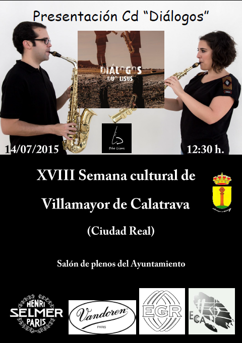 jngsax's tweet photo. Presentación en España del Cd "Diálogos" #DuoLisus http://t.co/lWyiXuc70b