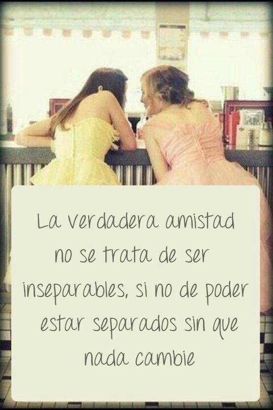 Frases____Insp's tweet image. Amistad de verdad &amp;lt;3! Que nada cambie