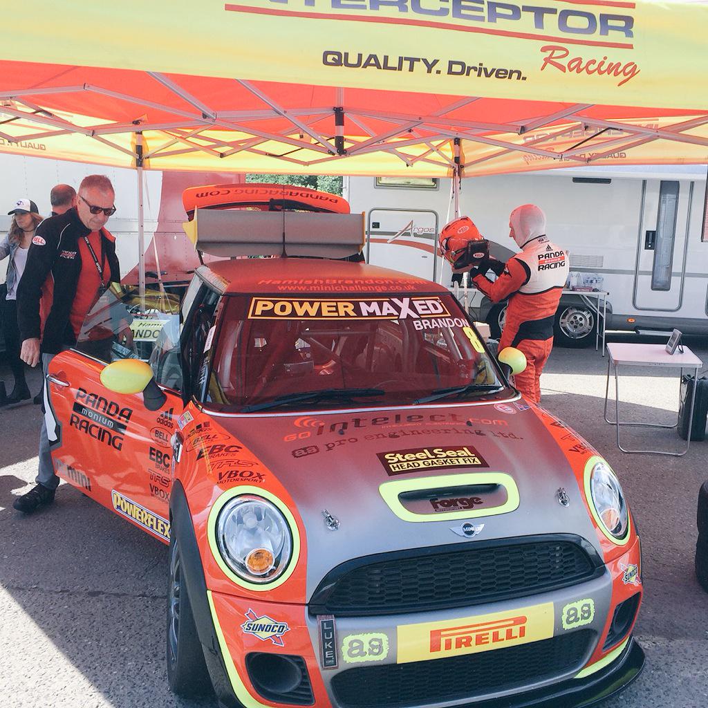 GTWatches's tweet photo. Well done to @PandaRacingTeam racer @HamishB on another JCW class win! #Mini #Motorsport #MiniChallenge http://t.co/eNwn1RSqZj