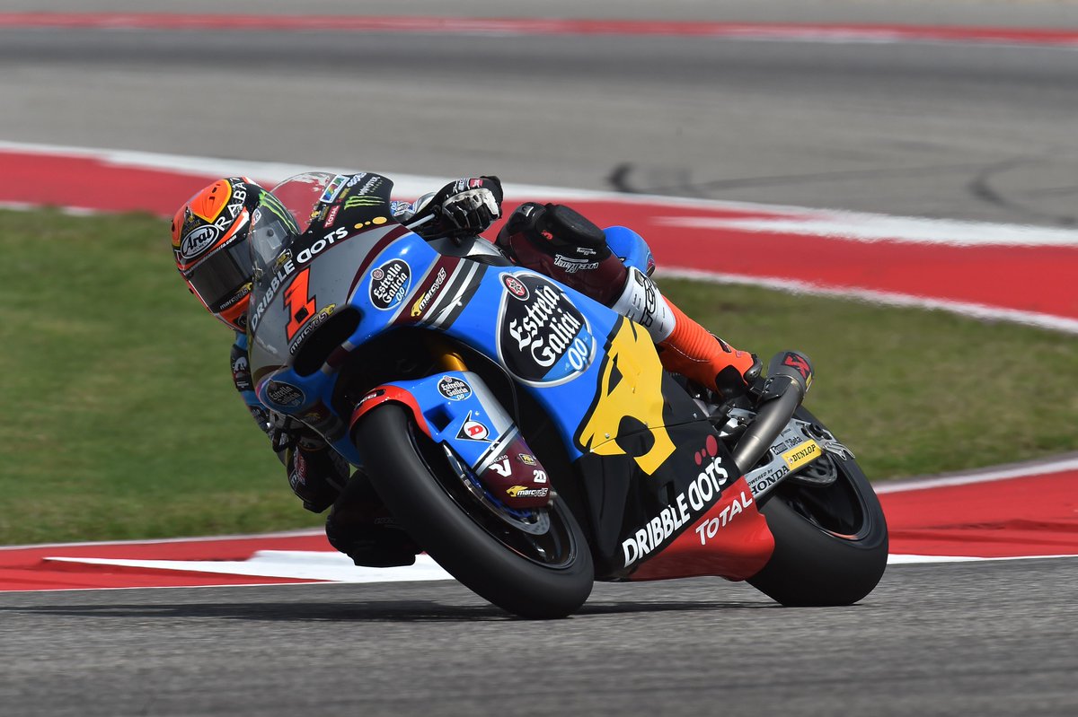 elfenuruguay's tweet photo. #Moto2 #IndyGP ¡@TitoRabat, en la primera línea! El español del @marcvdsracing largará 2°. @alexmarquez23 saldrá 13°. http://t.co/nG18SOQo5t