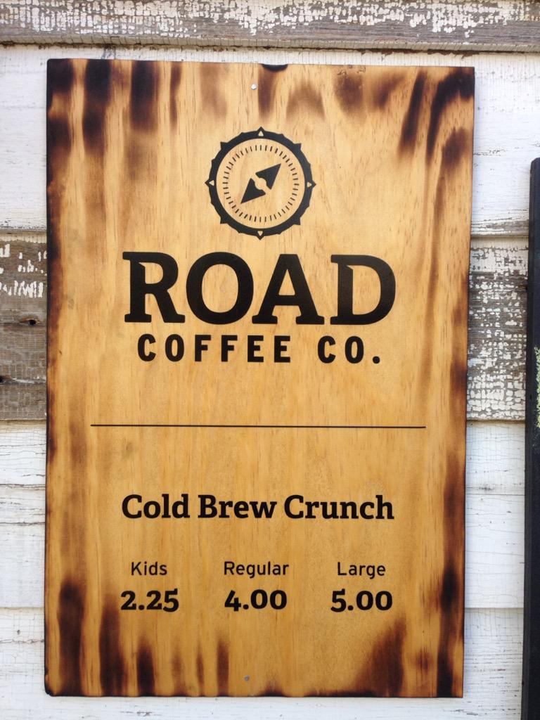 excited about our new collab with Road Coffee! come check it out today!