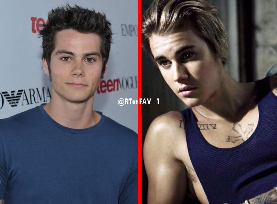 REQUESTED 
RT for Dylan O'Brien 
FAV for Justin Bieber
