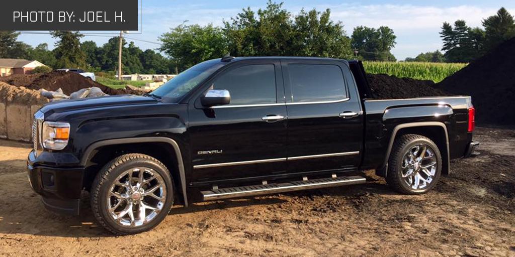 GMC's tweet photo. Roads change in an instant. With #MagneticRideControl, so does the suspension of the Sierra. http://t.co/SigsSCrQVw http://t.co/3VknPhhhPk
