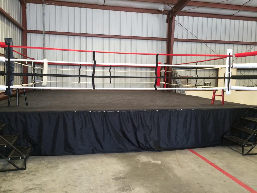 GymAmp's tweet photo. You're looking at the only #boxing ring in St. Johns County. #AmpHardcoreGym #grappling #mma #kickboxing http://t.co/Slf1owoi9v