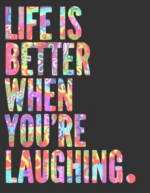 Sure is!!! 
#LaughUntilitHurts #AlwaysSmile #LifeIsBeautiful #LiveIt #LoveIt #Laugh
