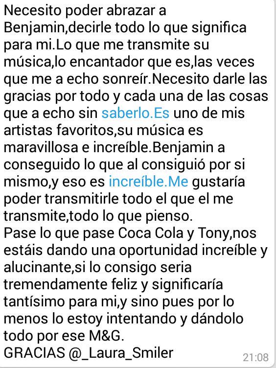 _Laura_Smiler's tweet photo. Conseguir ese M&amp;G seria un gran sueño echo realidad @Tony__Aguilar @CocaCola_es #CCMELovers http://t.co/h5UqJxe2AO