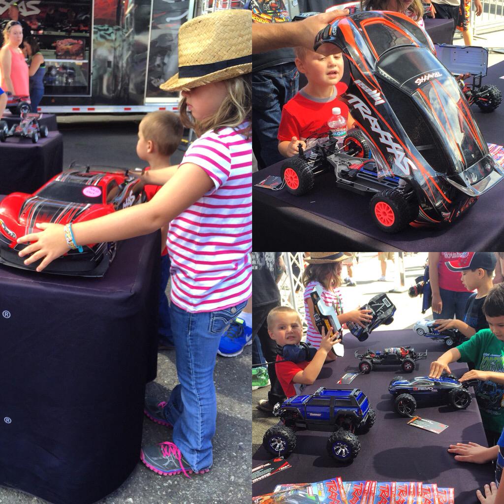 TraxxasRacing's tweet photo. No "Do Not Touch" signs here! Visit http://t.co/fkA2XarKjf to see when #Traxxas will be near you.
#MyFirstTraxxas http://t.co/TwUiduJwez