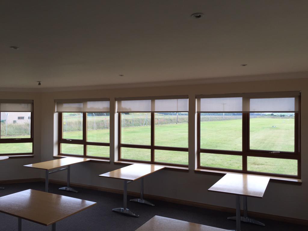 dunescoffee's tweet photo. New blinds fitted to all the windows in the Cafe today #progress #soonbeopen #newchairsnext http://t.co/VbcdEaT24K
