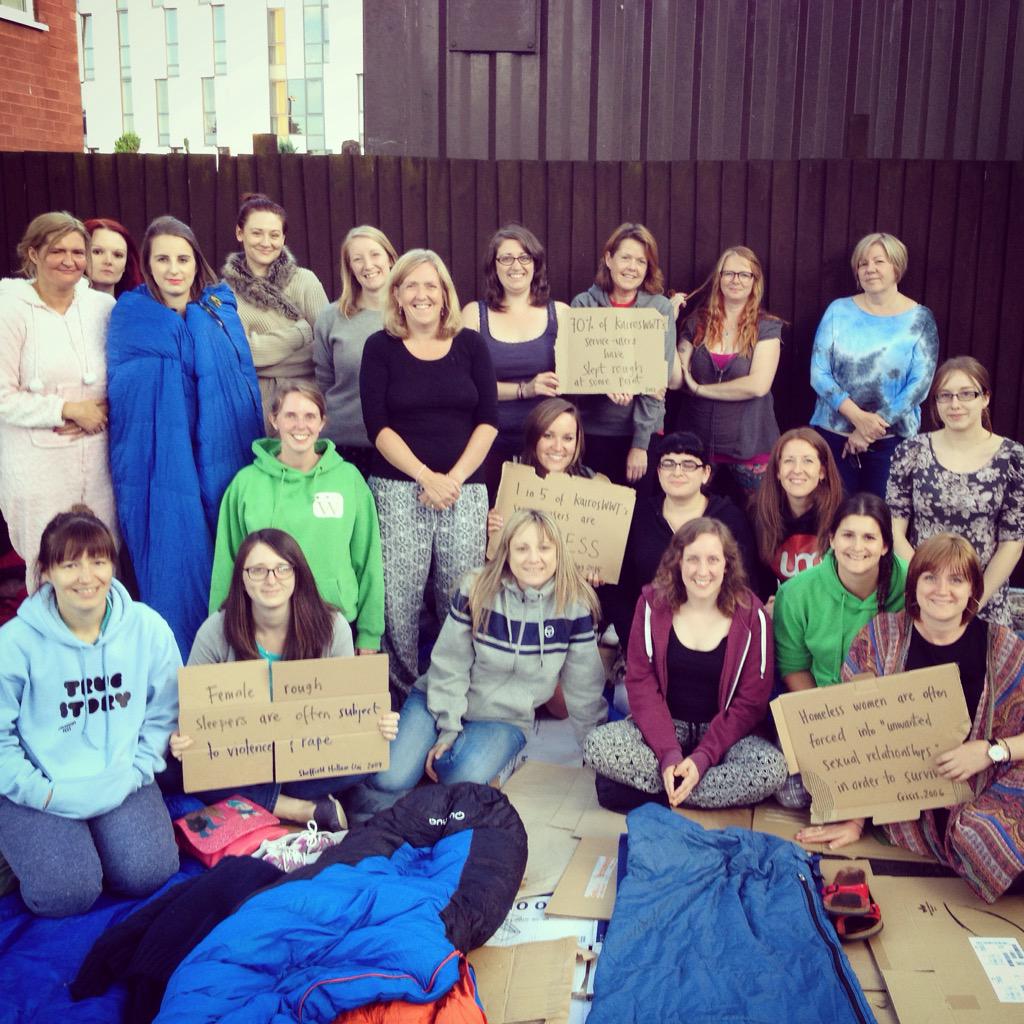 Kairos_WWT's tweet photo. The #sleepout has arrived! 20 staff/volunteers raising money and awareness #femalehomelessness #coventry http://t.co/DyGRiSa5Yd