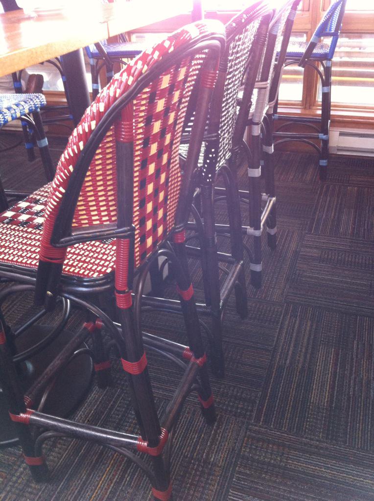 Thanks for lunch <a href="/raysboathouse/">Ray's Boathouse</a>! Love the view, love the chowder, love those barstools! #seattle #Hospitality