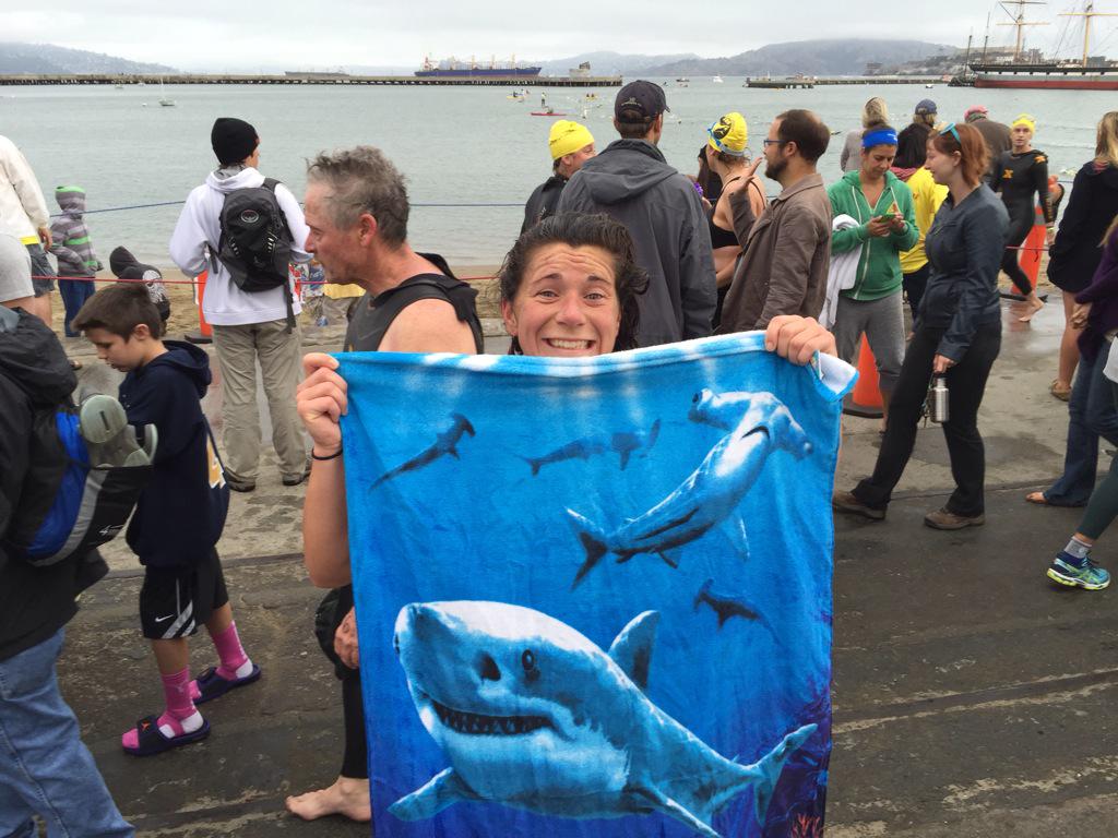 coletteswensen's tweet photo. Alcatraz swim done. Nicaragua 2016 next. https://t.co/DYOkdSL3HW http://t.co/2gTthZ1Et5