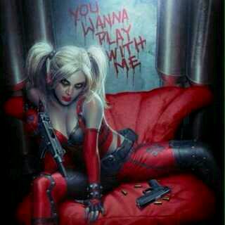 *clears throat* Ahem! Mistah J! @TheLaughOfEvil *The jester sang his name loudly in the Funhouse* C'mere!