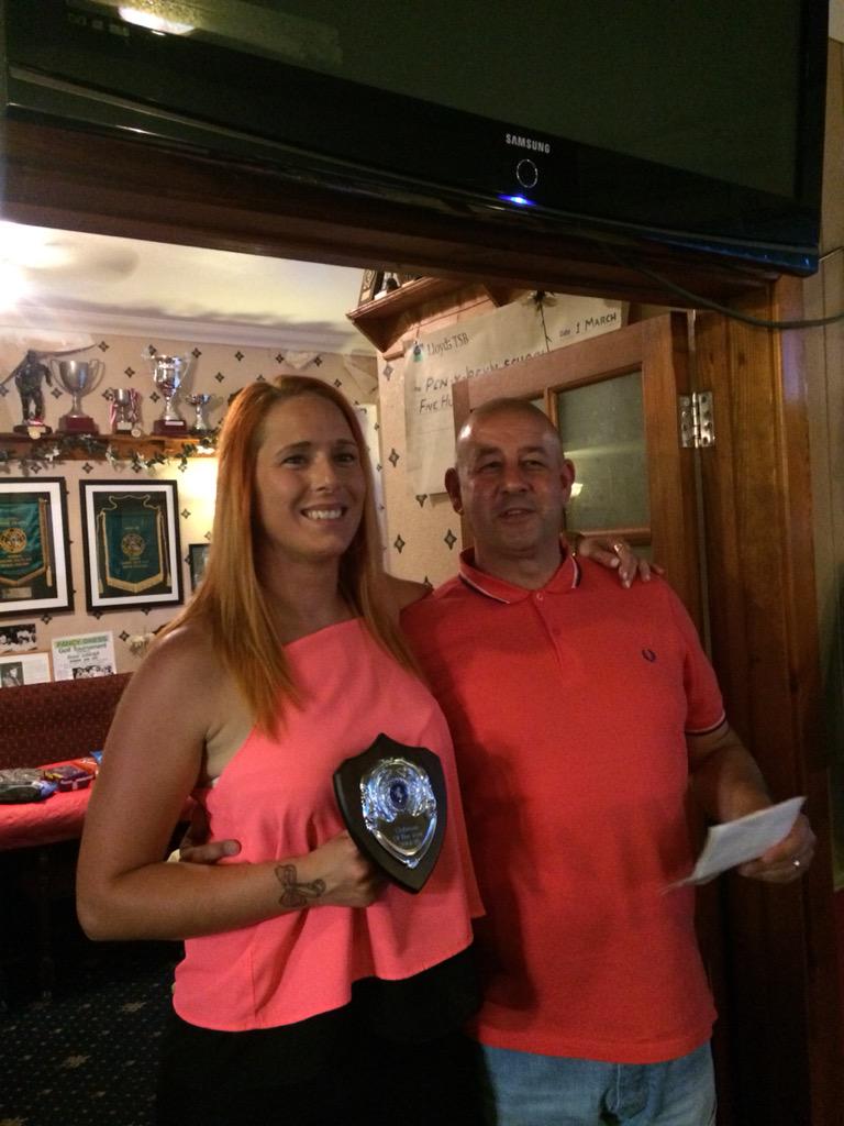 Clubman of the year was awarded to <a href="/gb13gb/">Gemma Border</a> ⚽️