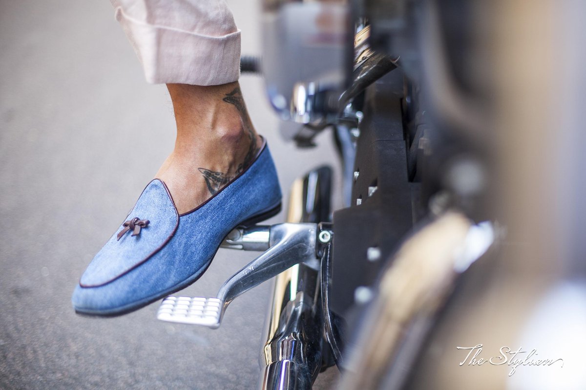 TheStylian's tweet photo. #LucaRubinacci,@RubinacciClub wearing #loafers on #HarleyDavidson.
Stay tuned on http://t.co/fczr30jN38!!! http://t.co/fiZqV4Ga9z
