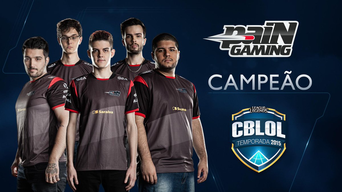 CBLOL's tweet photo. SHEN'D!!!! A @paiNGamingBR É A CAMPEÃ BRASILEIRA DO #CBLOL DE 2015!! ATÉ O DESAFIO INTERNACIONAL, PESSOAL! http://t.co/oyhOKR0KZt