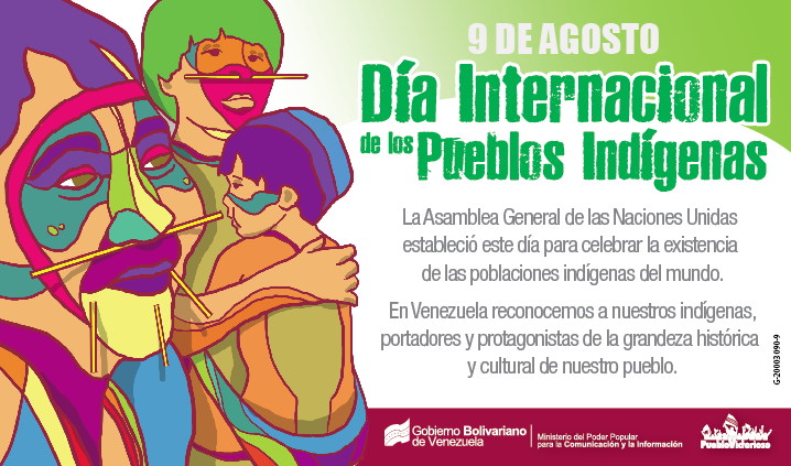 NestorLReverol's tweet photo. Día Internacional de los Pueblos Indígenas http://t.co/bLM6la4KZE