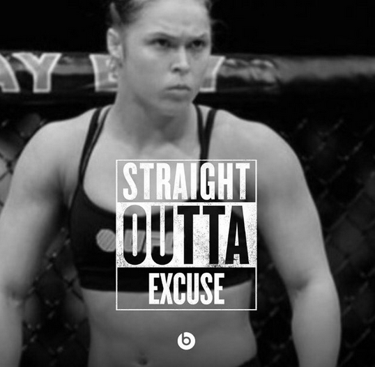 cris cyborg justino uses straight outta compton meme to troll