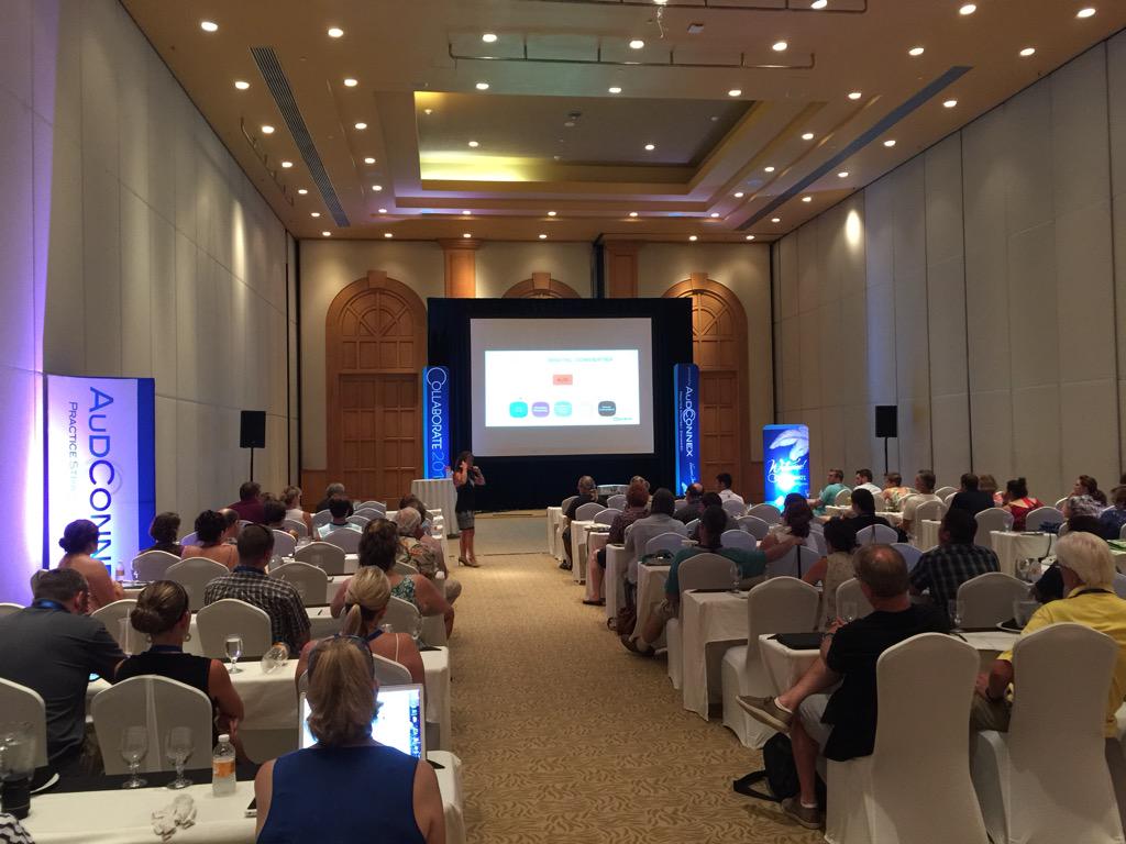helpuhear's tweet photo. So good to hear our good friend @Tiffany_Widex present at #CollaborateCabo @widex @AudioDocRudden @AudioDrPhillips http://t.co/zhurWIEqjC